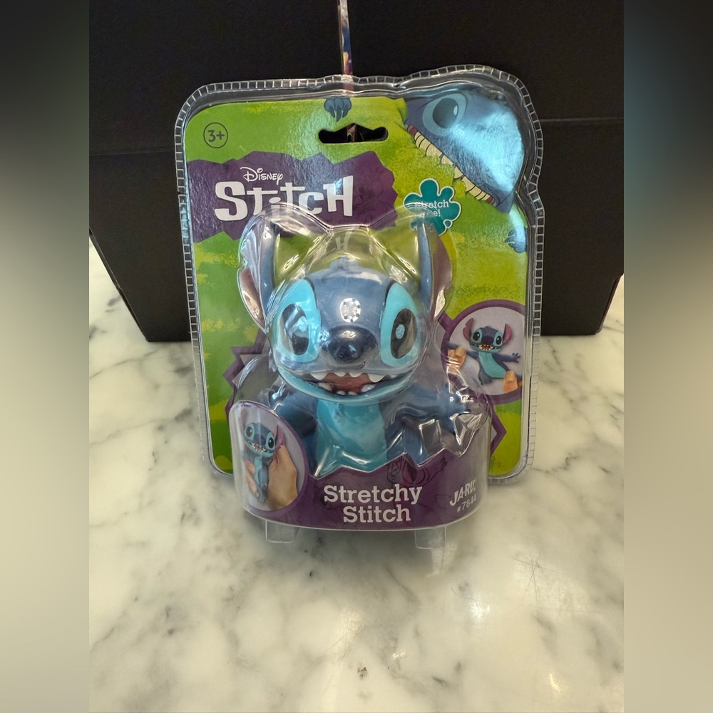 Disney Stretchy Stitch Figure in Light and Dark Blue